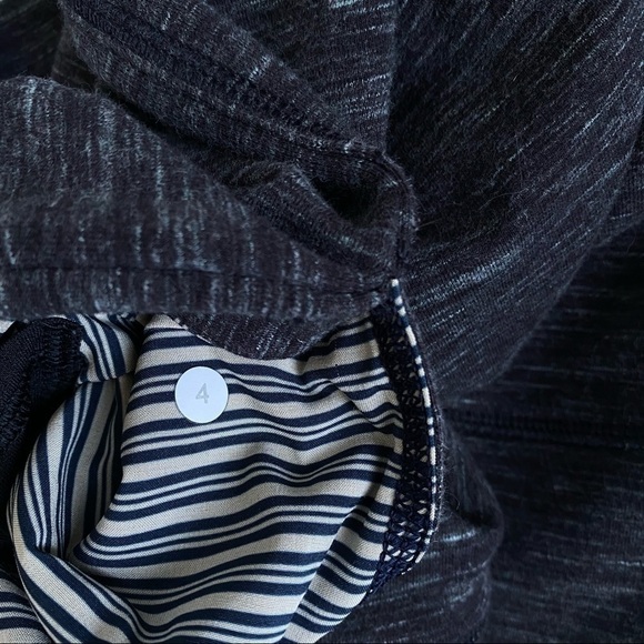 Lululemon French Terry Pullover Heathered Black 4 MINT - Picture 14 of 16